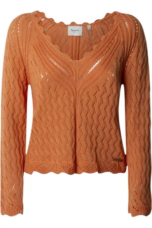 Pepe Jeans Donna, Maglie, Arancione, XS, new
