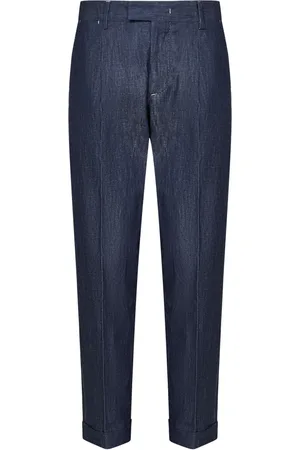 LOW BRAND Uomo, Pantaloni, Blu, W40, new