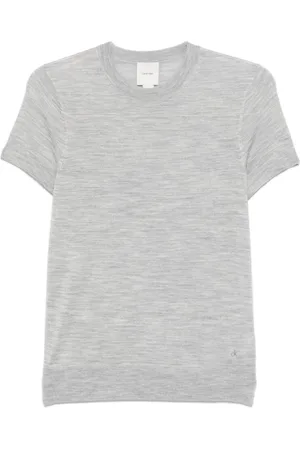 Calvin Klein Donna, Top, Grigio, L, new