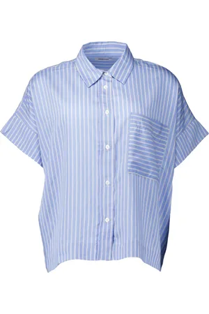 ZENGGI Donna, Camicette , Blu, L, new