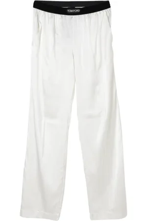 Tom Ford Donna, Pantaloni, Bianco, L, new