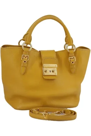 Miu Miu Donna, Pre-owned, Giallo, Taglia unica, used
