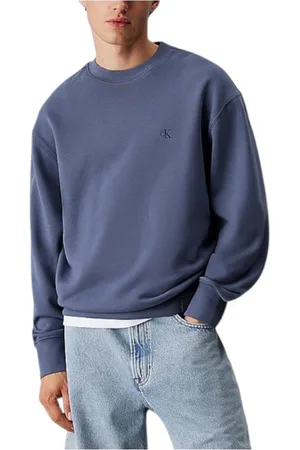Calvin Klein Uomo, Felpe, Blu, S, new