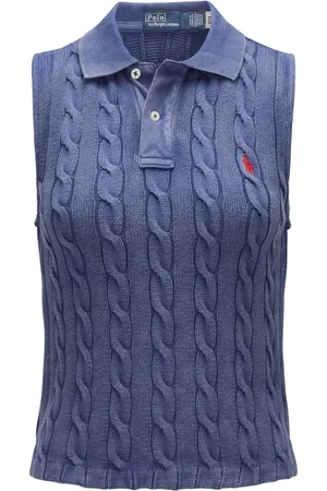 Ralph Lauren Donna, Top, Blu, L, new