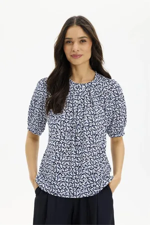 In Front Donna, Camicette , Blu, XL, new