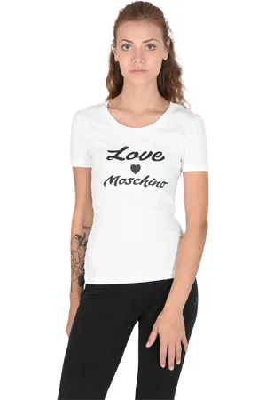Moschino Donna, Top, Bianco, M, new