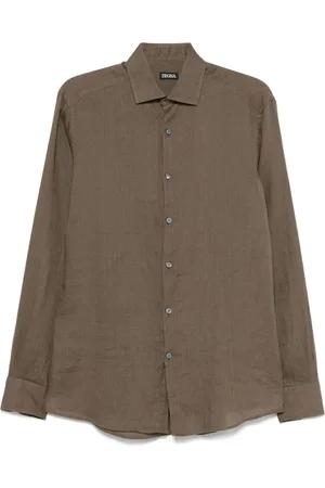 Ermenegildo Zegna Uomo, Magliette, Marrone, M, new