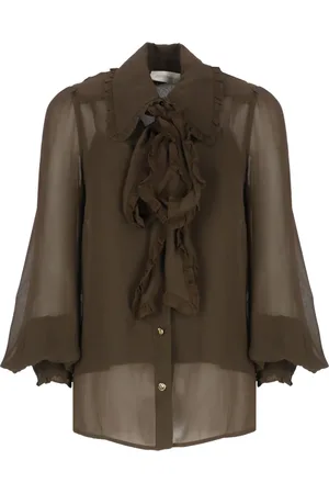 ZIMMERMANN Donna, Camicette , Marrone, L, new