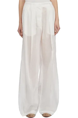 Thelatest Donna, Pantaloni, Bianco, XS, new