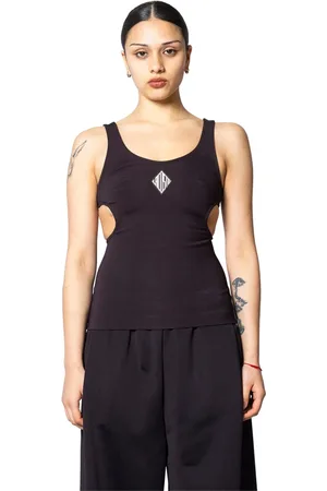 Lacoste Donna, Top, Nero, L, new