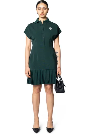 Lacoste Donna, Abiti, Verde, M, new
