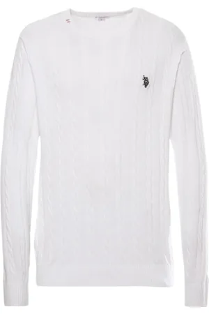 U.S. Polo Assn. Uomo, Maglie, Bianco, XL, new