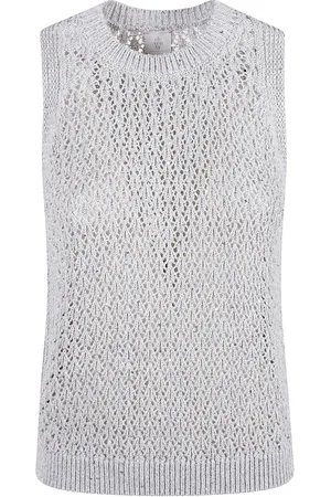 ELEVENTY Donna, Maglie, Grigio, L, new