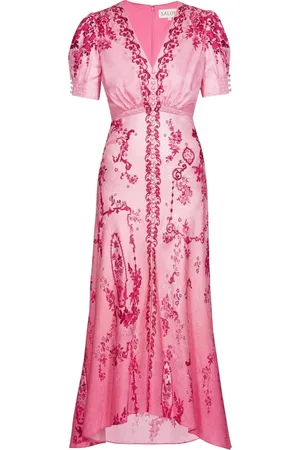 SALONI Donna, Abiti, Rosa, XL, new