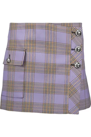 Paco rabanne Donna, Gonne, Viola, S, new