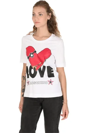 Moschino Donna, Top, Bianco, S, new