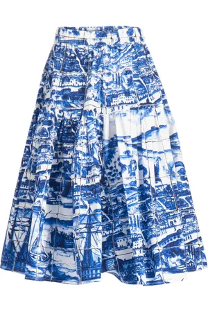SAMANTHA SUNG Donna, Gonne, Blu, M, new