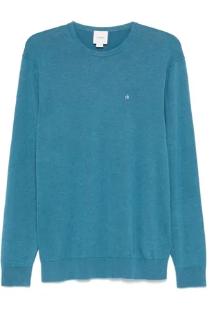 Calvin Klein Uomo, Maglie, Blu, 2Xl, new