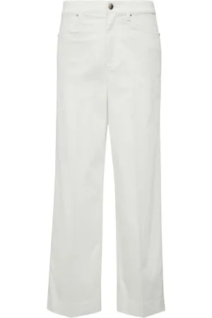 QS by s.Oliver Donna, Pantaloni, Bianco, S, new
