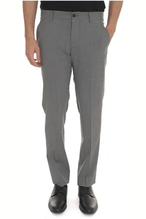 Berwich Uomo, Pantaloni, Grigio, 2Xl, new