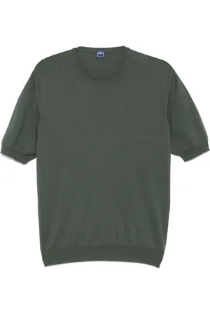 FEDELI Uomo, Top, Verde, 2Xl, new