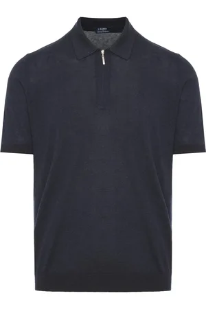 BARBA Uomo, Top, Blu, XL, new