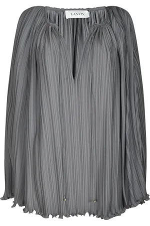 Lanvin Donna, Camicette , Grigio, L, new