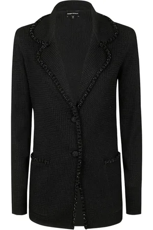 Emporio Armani Donna, Giacche, Nero, L, new