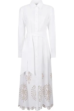 ELEVENTY Donna, Abiti, Bianco, M, new