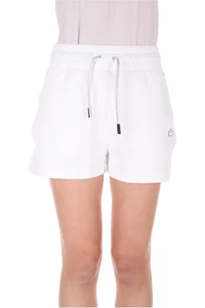 Lacoste Donna, Pantaloncini, Bianco, S, new