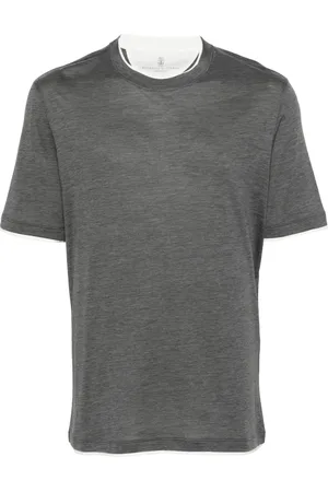 Brunello Cucinelli Uomo, Top, Grigio, M, new