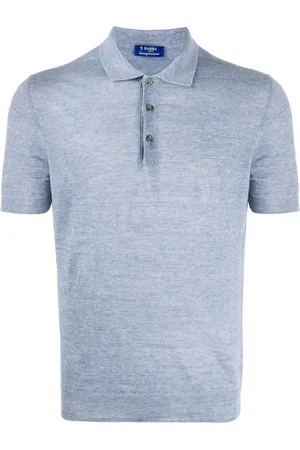 BARBA Uomo, Top, Blu, XL, new