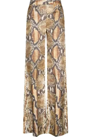 Roberto Cavalli Donna, Pantaloni, Marrone, M, new