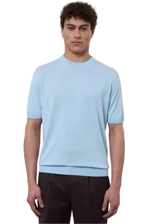 FILIPPO DE LAURENTIIS Uomo, Maglie, Blu, M, new