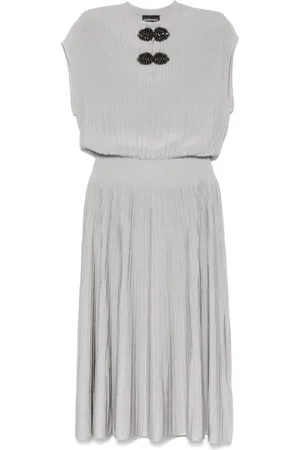 Emporio Armani Donna, Abiti, Grigio, S, new
