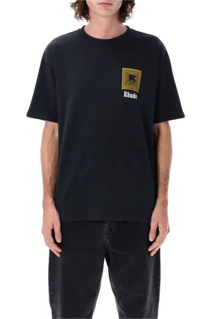 Rhude Uomo, Top, Nero, M, new