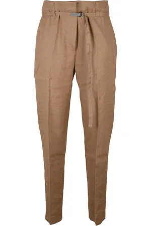 Brunello Cucinelli Donna, Pantaloni, Marrone, M, new