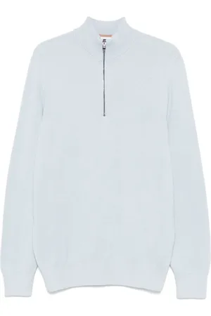 HUGO BOSS Uomo, Maglie, Blu, L, new