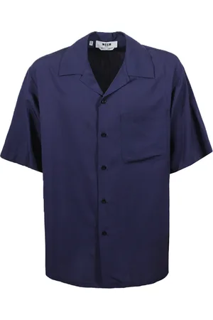 Msgm Uomo, Magliette, Blu, L, new