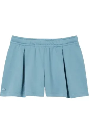 Lacoste Donna, Pantaloncini, Blu, S, new