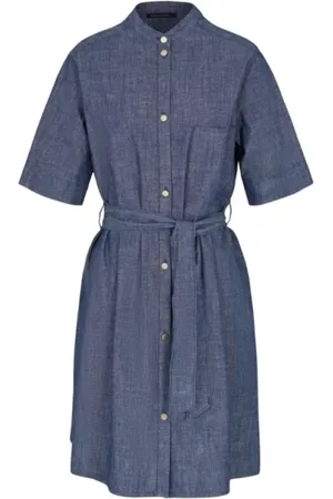 Armani Exchange Donna, Abiti, Blu, M, new