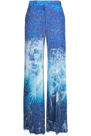 Roberto Cavalli Donna, Pantaloni, Blu, S, new