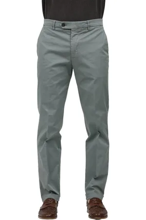 Berwich Uomo, Pantaloni, Verde, L, new