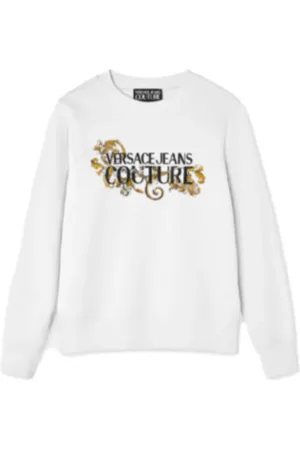 VERSACE Uomo, Felpe, Bianco, S, new