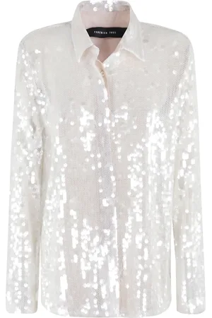 FEDERICA TOSI Donna, Camicette , Grigio, S, new