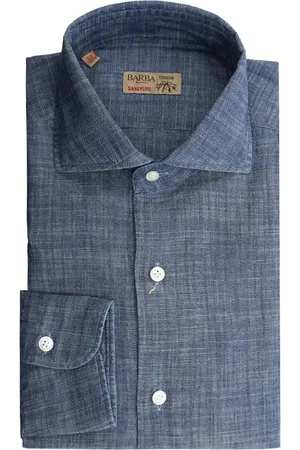 BARBA Uomo, Magliette, Blu, XL, new