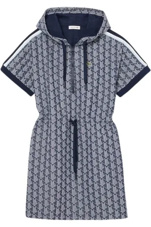 Lacoste Donna, Abiti, Blu, S, new