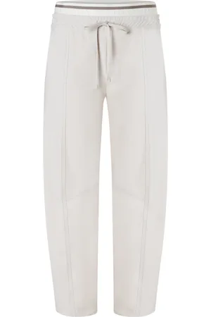 Cambio Donna, Pantaloni, Bianco, M, new