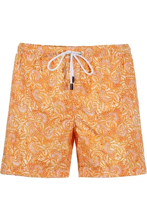 BARBA Uomo, Costumi da bagno, Arancione, L, new