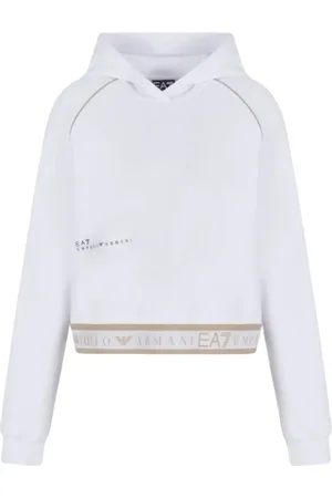EA7 Donna, Felpe, Bianco, XS, new